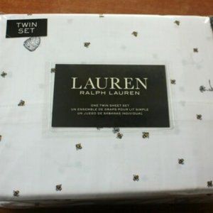 Ralph Lauren Bumble Bee Beehive Honey TWIN Sheet Set (2pc)